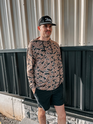 Burlebo Performance Hoodie {Gauge Camo}