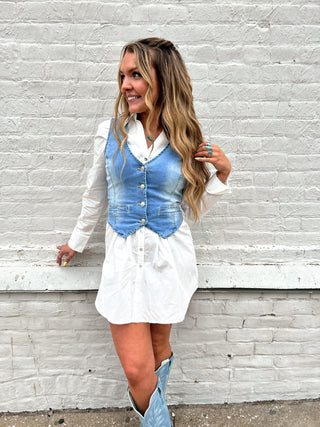 The Button Up Dress