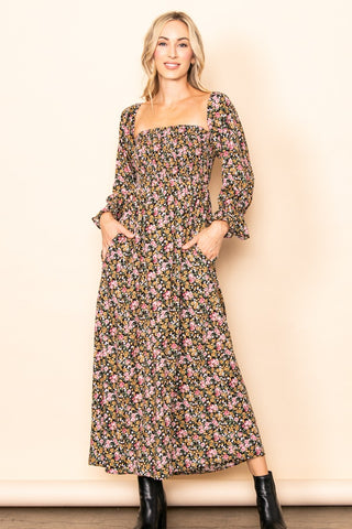 The Gloria Off the Shoulder Maxi Dress