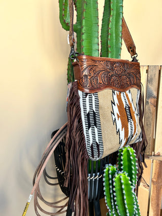 The Evie Tooled Crossbody
