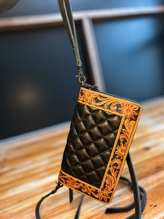 The Whiskey Business Wristlet + Crossbody