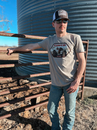 The Cinch Buckin' Horse tee
