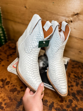 The Austin Python Bootie {White}