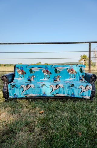 DOORBUSTER The Cowboy Blues Blanket