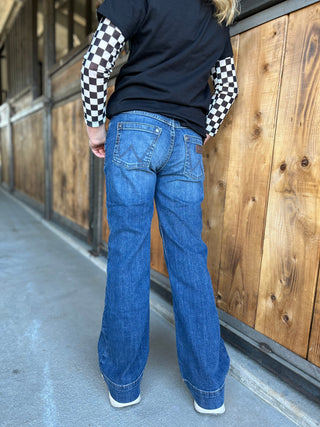 Wrangler Youth Wide Leg Trouser Jean (Darci) 1009GWWDI