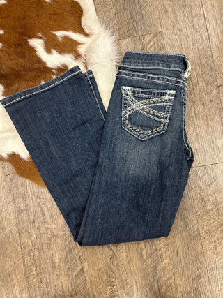 Ariat R.E.A.L. Youth Bootcut Jean {Dresden} 10025984
