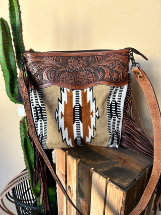 The Evie Tooled Crossbody
