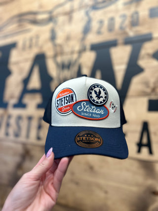 The Stetson Americana Patch Cap