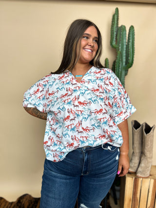 The Mustang Blouse