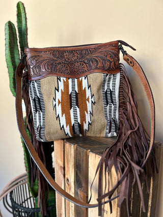 The Evie Tooled Crossbody