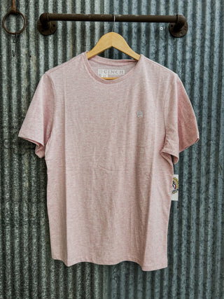 The Cinch Crew Neck Tee {Pink}