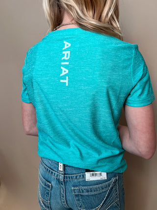 The Ariat Girls Laguna Tee {Turquoise}