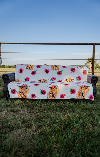 DOORBUSTER The Highland Blooms Blanket