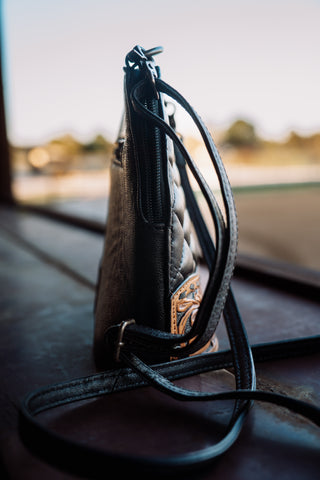 The Whiskey Business Square Crossbody