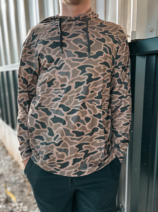 Burlebo Performance Hoodie {Gauge Camo}