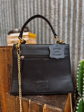 The Rolette Crossbody {Black}