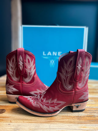 The Lexington Bootie {Smoldering Ruby}
