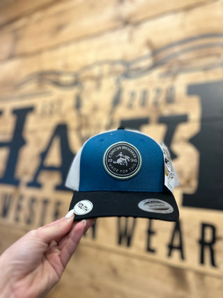Cinch Youth Teal Trucker Cap