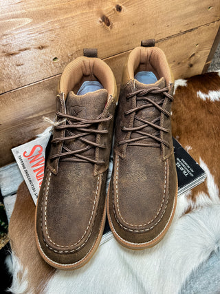 Twisted X Lace Up - {Brunette & Spice}