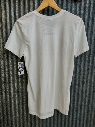 Cinch Men's Lead Don't Follow Tee {White}