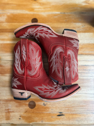 The Lexington Bootie {Smoldering Ruby}
