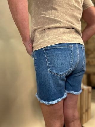The Marla High Rise Jean Shorts