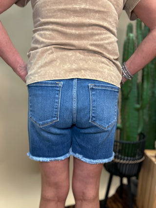 The Marla High Rise Jean Shorts