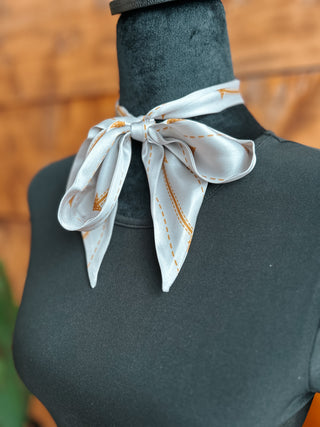 The Smiley Stitch Twilly {White}