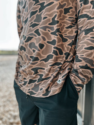 Burlebo Performance Hoodie {Gauge Camo}