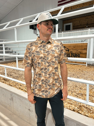 Burlebo Performance Polo {Pintail Camo} PP-PTC