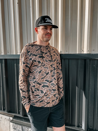 Burlebo Performance Hoodie {Gauge Camo}