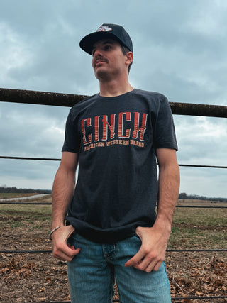 Cinch Mens Tee - {Charcoal}