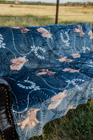 DOORBUSTER The Blossom Saddle Blanket