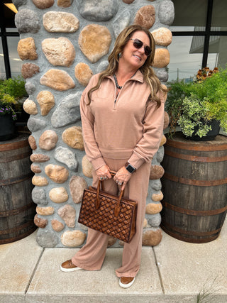 DOORBUSTER The Comfy Cowgirl Set {Taupe}