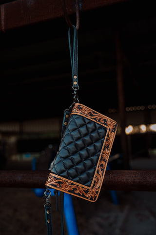 The Whiskey Business Wristlet + Crossbody