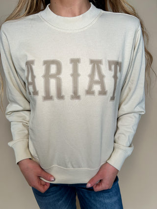 The Ariat Essential Crew Sweatshirt {Summer Sand}
