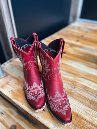 The Lexington Bootie {Smoldering Ruby}