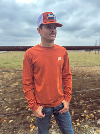 Cinch Land of the Free Tee {Orange}