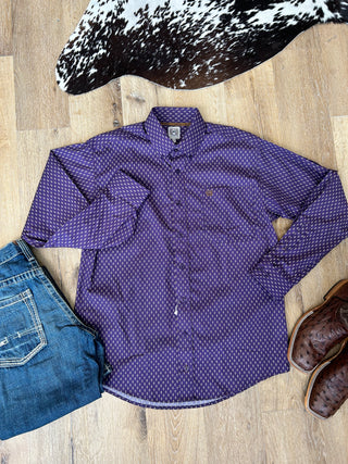 The Purple Rain Button Down