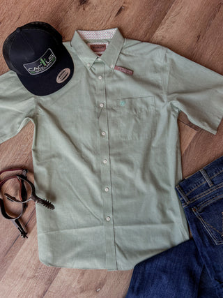 ariat-western-green-wrinkle-free-short-sleeve-button-down-1