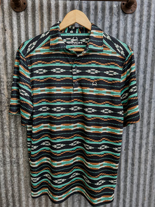 cinch-short-sleeve-aztec-western-print-polo-1
