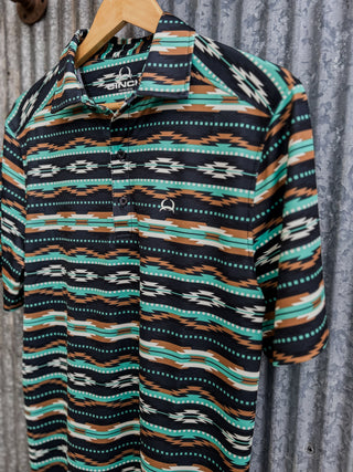 cinch-short-sleeve-aztec-western-print-polo-2