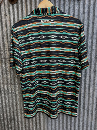cinch-short-sleeve-aztec-western-print-polo-4