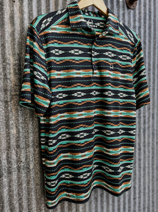 cinch-short-sleeve-aztec-western-print-polo-3