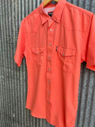 hooey-mens-western-short-sleeve-orange-pearl-snap-2