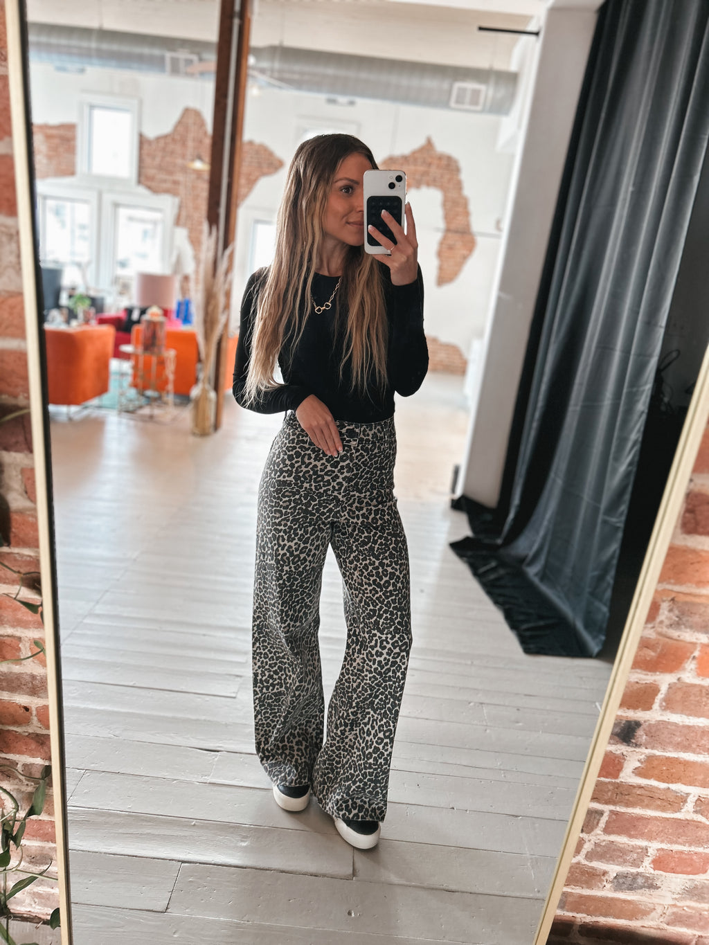 Leopard Garden Pants