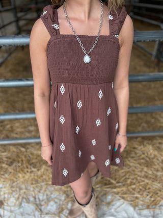 rock-and-roll-denim-brown-aztec-mini-dress-7