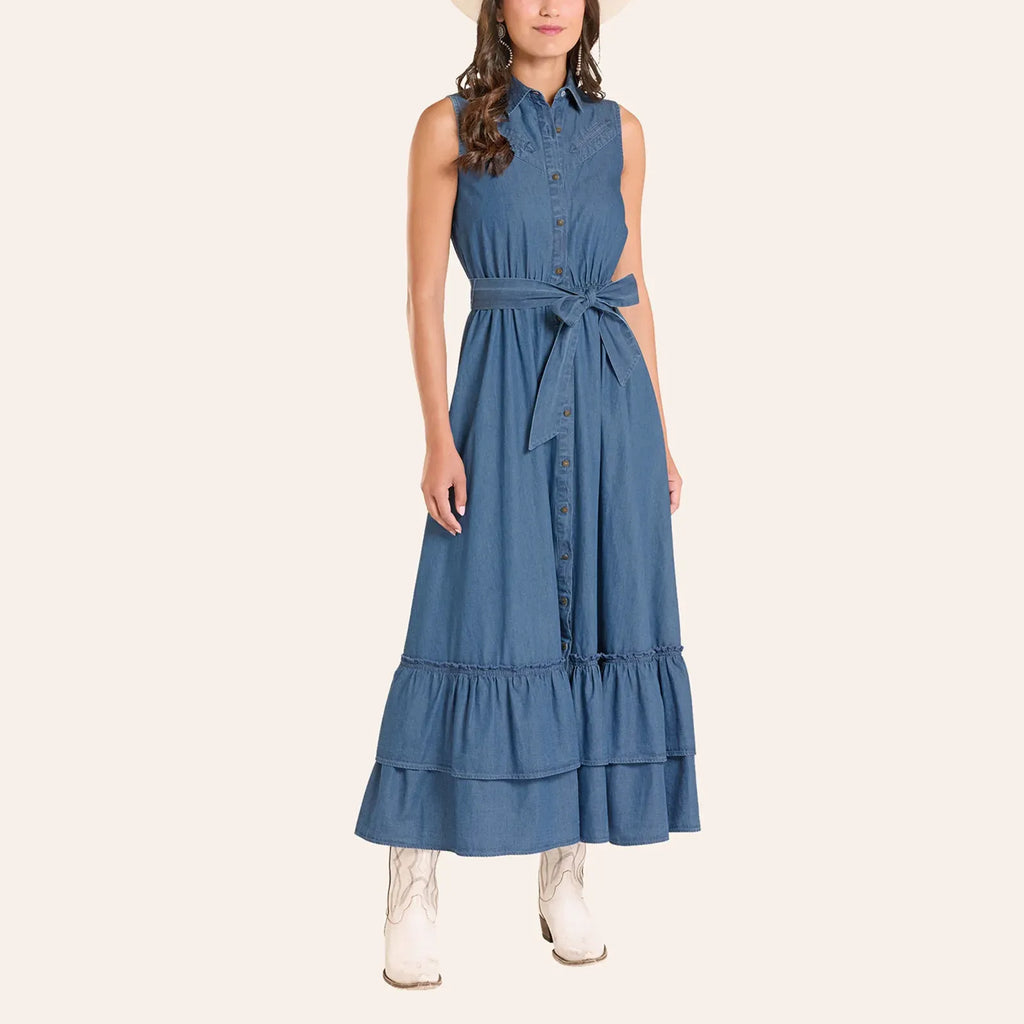 Panhandle Slim Women's Denim Dress XS