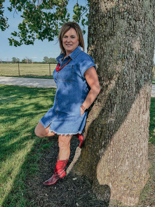 womens-denim-western-short-sleeve-dress-1