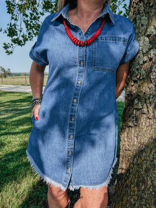 womens-denim-western-short-sleeve-dress-2